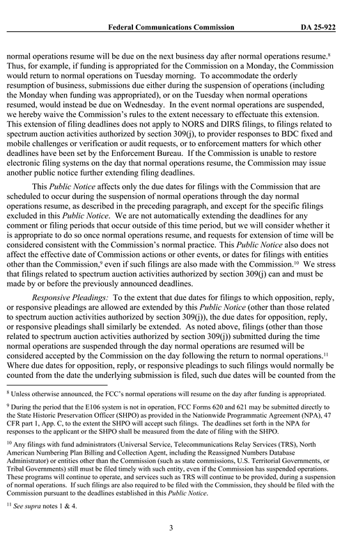 紧急通知:美国FCC停摆,FCC ID发证暂停(图3)